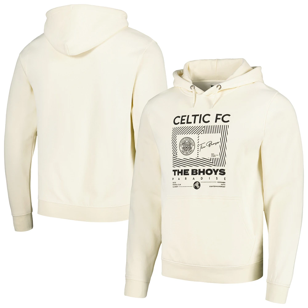 Men's Celtic Cream Fashion Pullover Hoodie