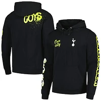 Men's Tottenham Hotspur Black Graffiti Pullover Hoodie