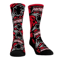 Unisex Rock Em Socks Clark Atlanta University Panthers Allover Logo & Paint Crew