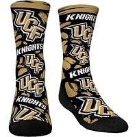 Youth Rock Em Socks UCF Knights Allover Logo & Paint Crew Socks