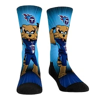 Rock Em Socks Tennessee Titans Mascot Pump Up Crew Socks