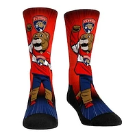 Rock Em Socks Florida Panthers Mascot Pump Up Crew Socks