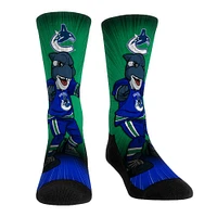 Rock Em Socks Vancouver Canucks Mascot Pump Up Crew Socks