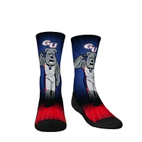 Youth Rock Em Socks Gonzaga Bulldogs Mascot Pump Up Crew Socks