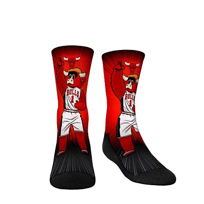 Youth Rock Em Socks Chicago Bulls Mascot Pump Up Crew Socks