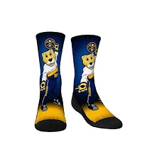 Youth Rock Em Socks Denver Nuggets Mascot Pump Up Crew Socks