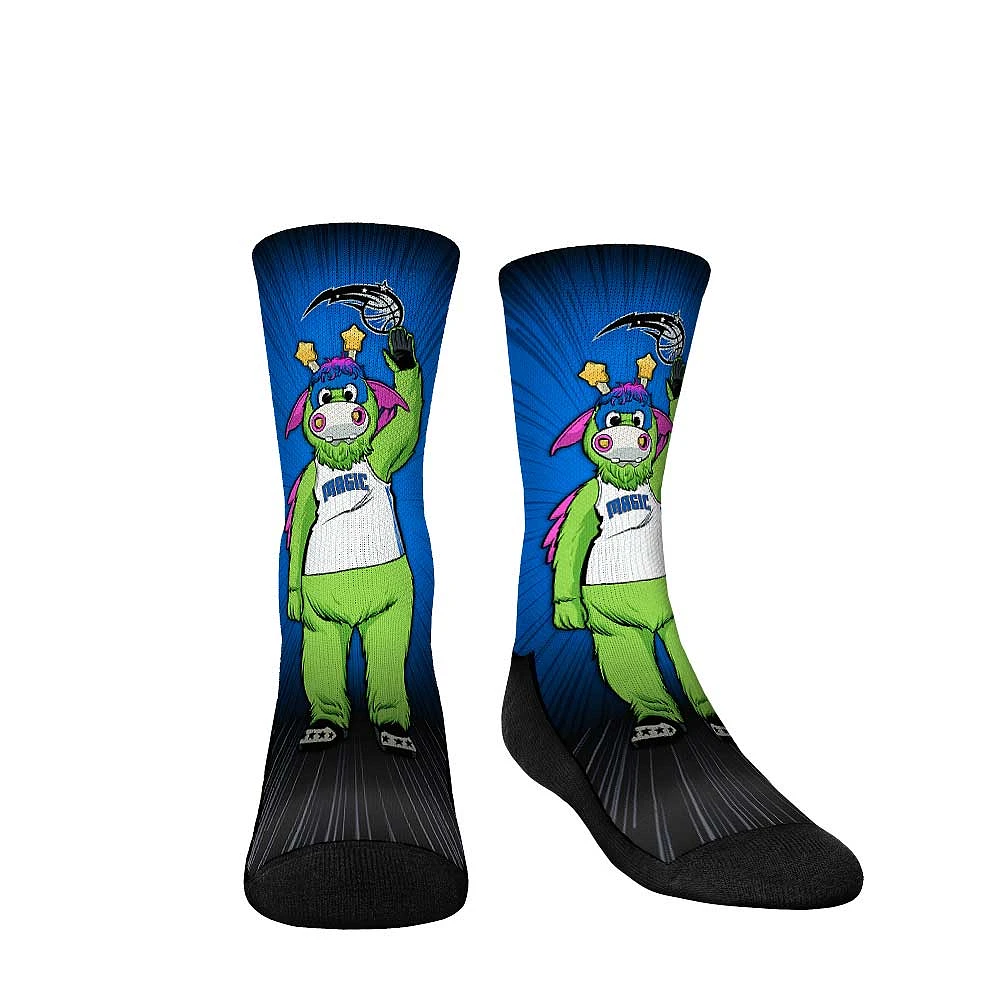 Youth Rock Em Socks Orlando Magic Mascot Pump Up Crew Socks