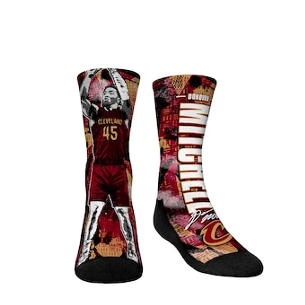 Youth Rock Em Socks Donovan Mitchell Cleveland Cavaliers Big Player Crew Socks