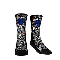 Youth Rock Em Socks  New York Knicks Graffiti Crew Socks