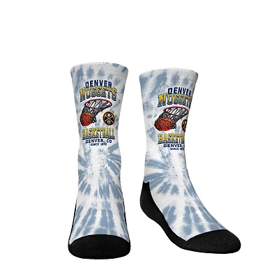 Youth Rock Em Socks  Denver Nuggets Vintage Hoop Crew Socks