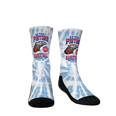 Youth Rock Em Socks  Detroit Pistons Vintage Hoop Crew Socks