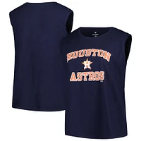 Women's Profile Navy Houston Astros Plus Tank Top