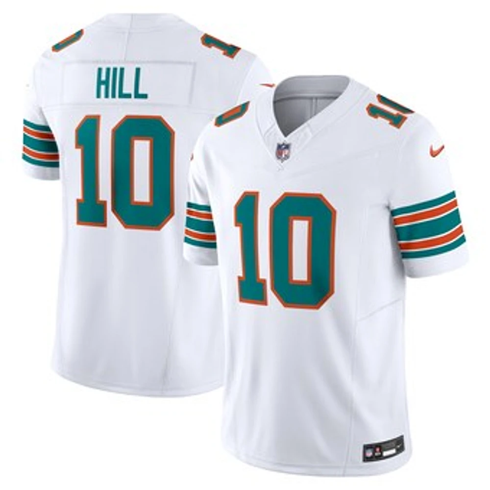 Men's Nike Tyreek Hill White Miami Dolphins Vapor F.U.S.E. Limited Jersey