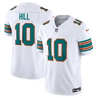 Men's Nike Tyreek Hill White Miami Dolphins Vapor F.U.S.E. Limited Jersey