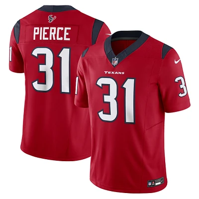 Men's Nike Dameon Pierce Red Houston Texans Vapor F.U.S.E. Limited Jersey