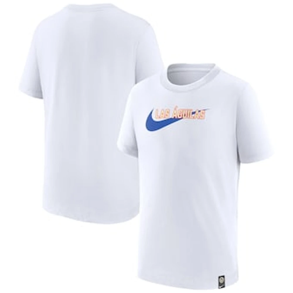 Men's Nike White Club America Swoosh T-Shirt