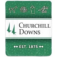 WinCraft Churchill Downs 50'' x 60'' Plush Sherpa Blanket