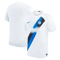 Men's Nike  White Inter Milan 2023/24 Away Stadium Replica Jersey