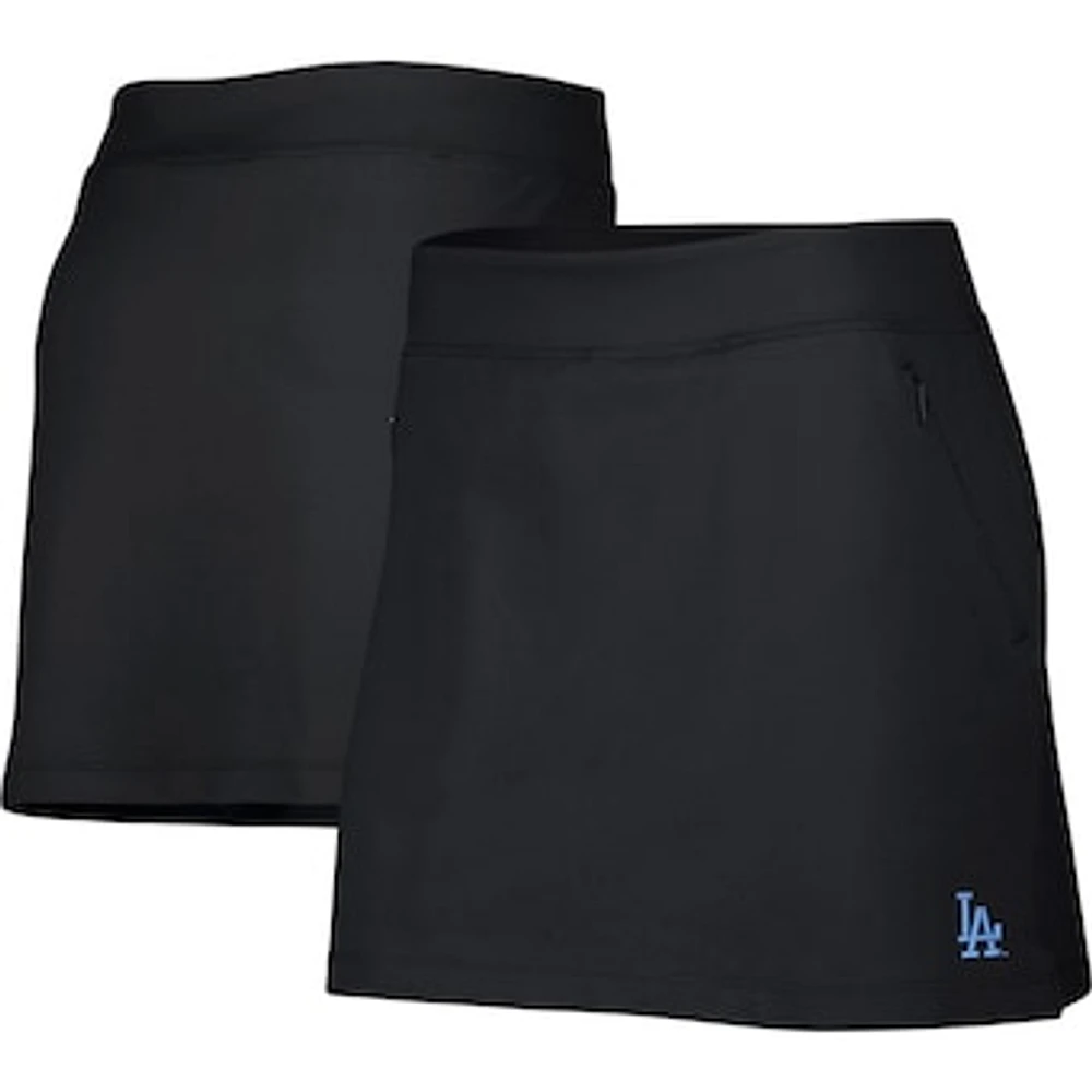 Women's Tommy Bahama Black Los Angeles Dodgers Aubrey IslandZone Skort