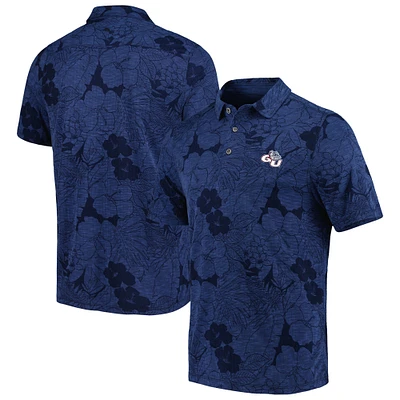 Men's Tommy Bahama  Navy Gonzaga Bulldogs Miramar Blooms Polo