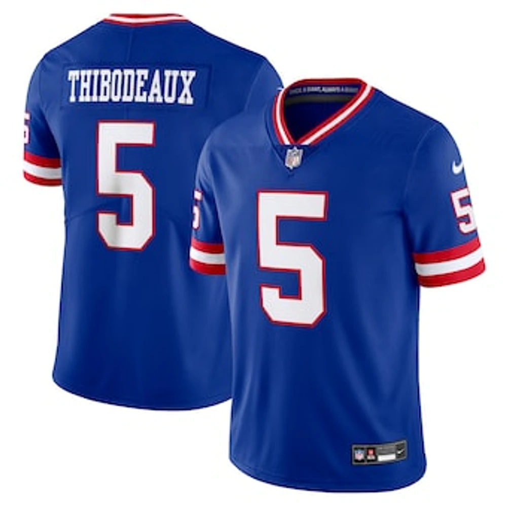 Men's Nike Kayvon Thibodeaux Royal New York Giants Alternate Vapor Untouchable Limited Jersey