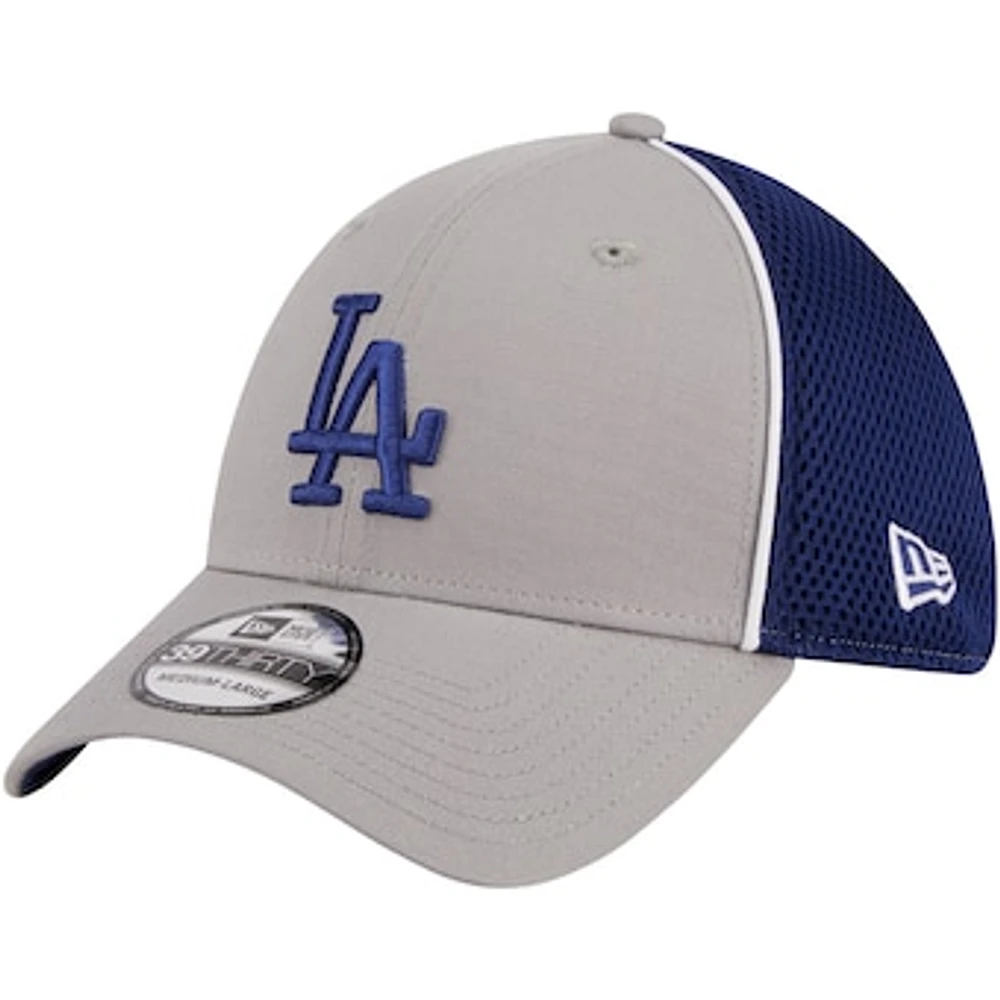 Men's New Era Royal Los Angeles Dodgers Pipe 39THIRTY Flex Hat