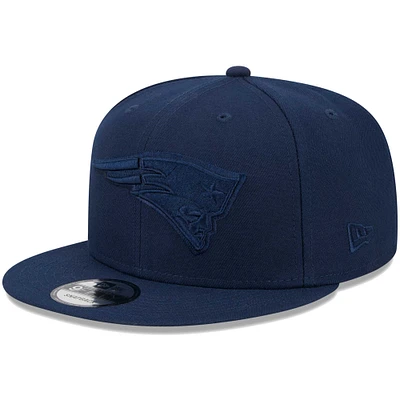 Men's New Era Navy New England Patriots Color Pack 9FIFTY Snapback Hat