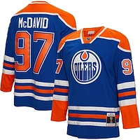 Men's Mitchell & Ness Connor McDavid Blue Edmonton Oilers 2015/16 Line Player Jersey