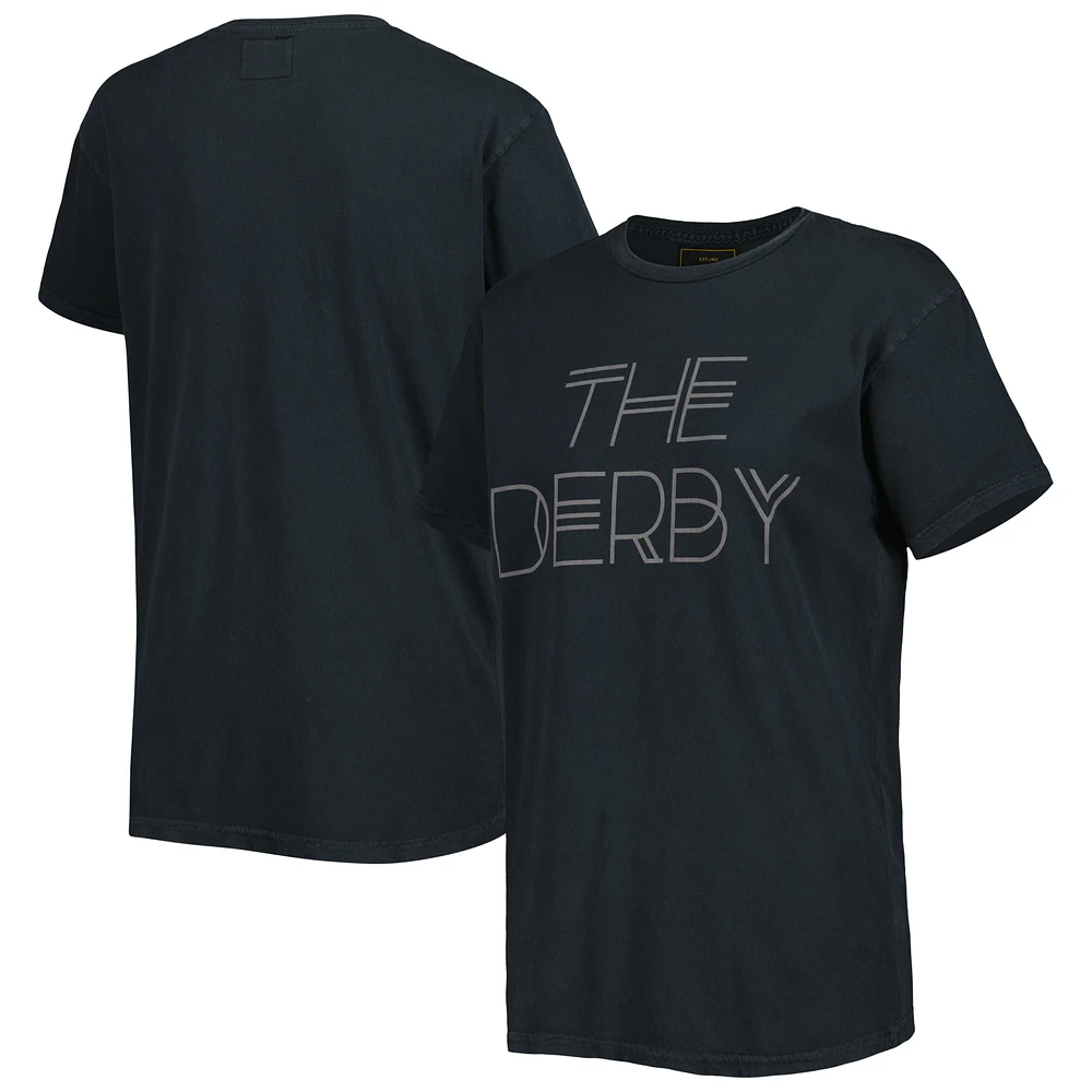 Women's Original Retro Brand  Black Kentucky Derby Label T-Shirt