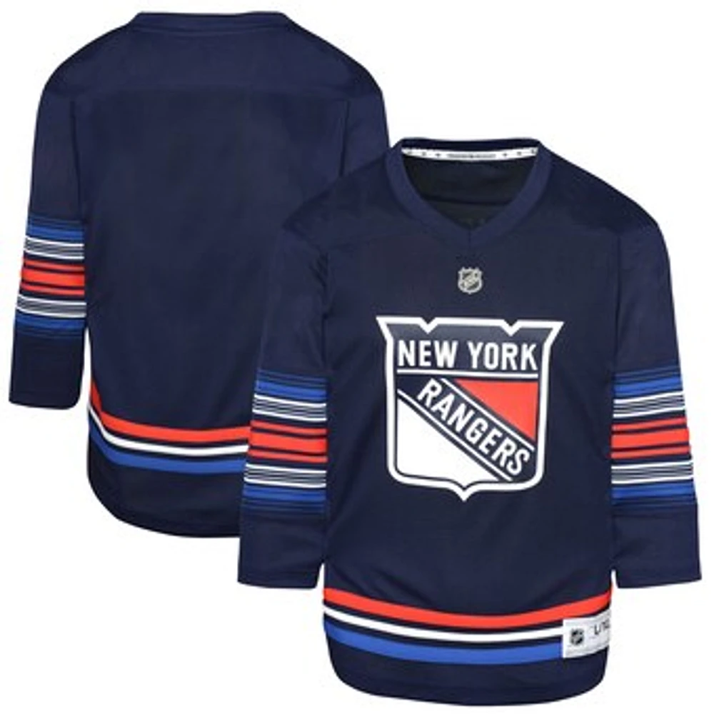 Youth  Navy New York Rangers Alternate Replica Jersey