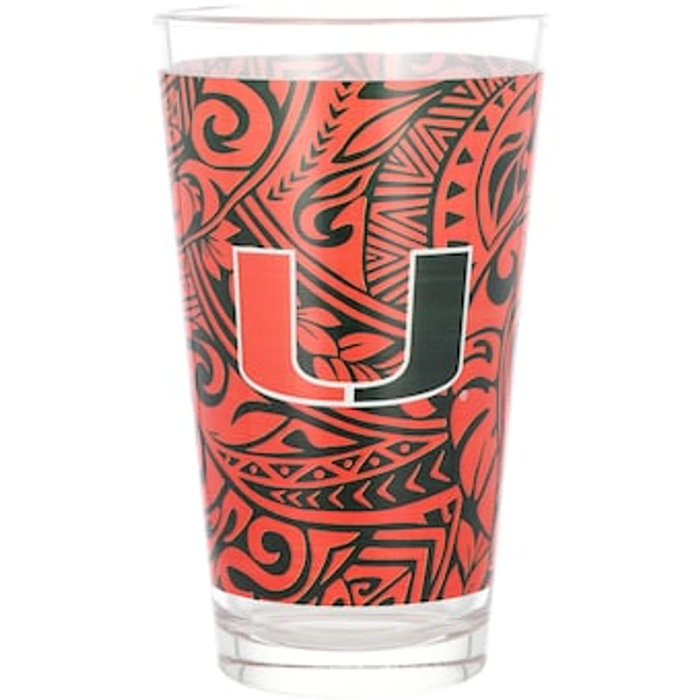 Miami Hurricanes 16oz. Ohana Pint Glass