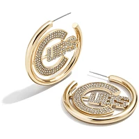 BaubleBar Chicago Cubs Hoops Earrings