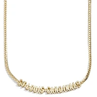 BaubleBar St. Louis Cardinals Curb Necklace