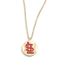 BaubleBar St. Louis Cardinals Pendant Necklace