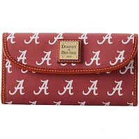 Dooney & Bourke Alabama Crimson Tide Continental Wallet