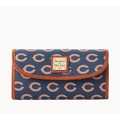 Women's Dooney & Bourke Chicago Bears Team Color Continental Clutch