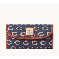 Women's Dooney & Bourke Chicago Bears Team Color Continental Clutch