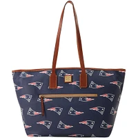 Dooney & Bourke New England Patriots Sporty Monogram Large Zip Tote Bag