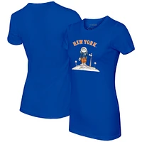 Women's Tiny Turnip Royal New York Mets Astronaut T-Shirt