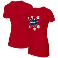 Women's Tiny Turnip Red St. Louis Cardinals Baseball Pow T-Shirt