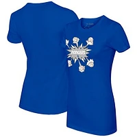 Women's Tiny Turnip Royal Los Angeles Dodgers Baseball Pow T-Shirt