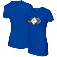 Women's Tiny Turnip Royal Kansas City Royals Prism Arrows T-Shirt