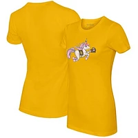 Women's Tiny Turnip Gold San Diego Padres Unicorn T-Shirt