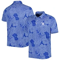 Men's Tommy Bahama Royal Kentucky Wildcats Big & Tall Miramar Blooms Polo