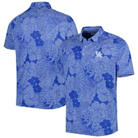 Men's Tommy Bahama Royal Kentucky Wildcats Big & Tall Miramar Blooms Polo