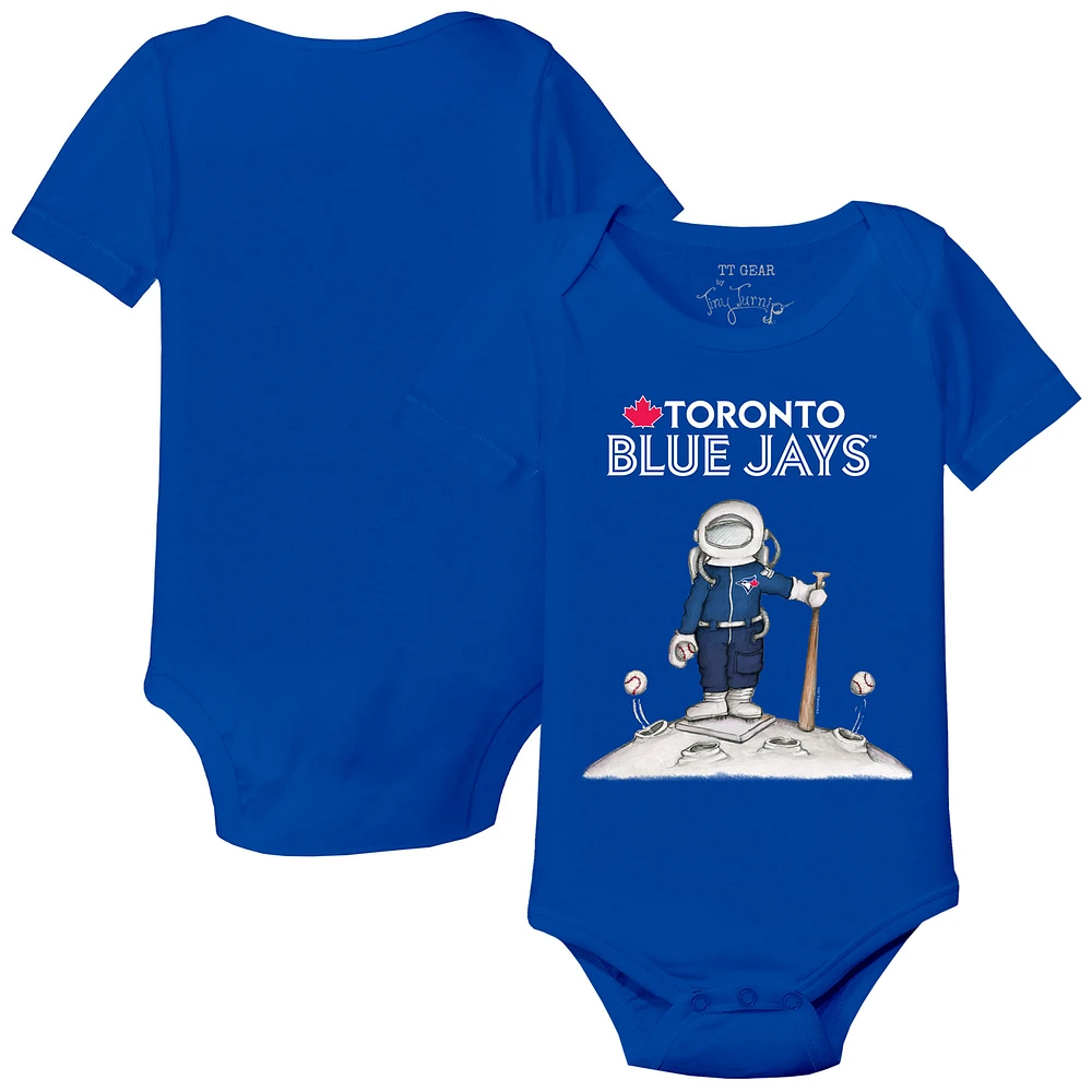 Infant Tiny Turnip Royal Toronto Blue Jays Astronaut Bodysuit