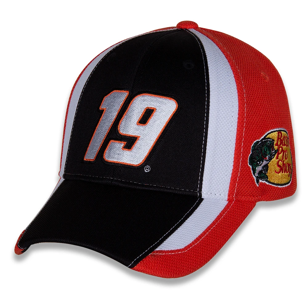 Men's Joe Gibbs Racing Team Collection Black/Orange Martin Truex Jr Restart Adjustable Hat