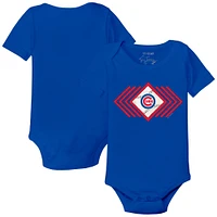 Infant Tiny Turnip Royal Chicago Cubs Prism Arrows Bodysuit