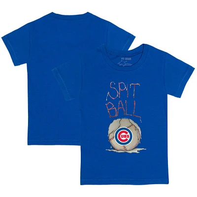 Infant Tiny Turnip Royal Chicago Cubs Spit Ball T-Shirt