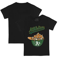 Toddler Tiny Turnip Black Athletics Nacho Helmet T-Shirt